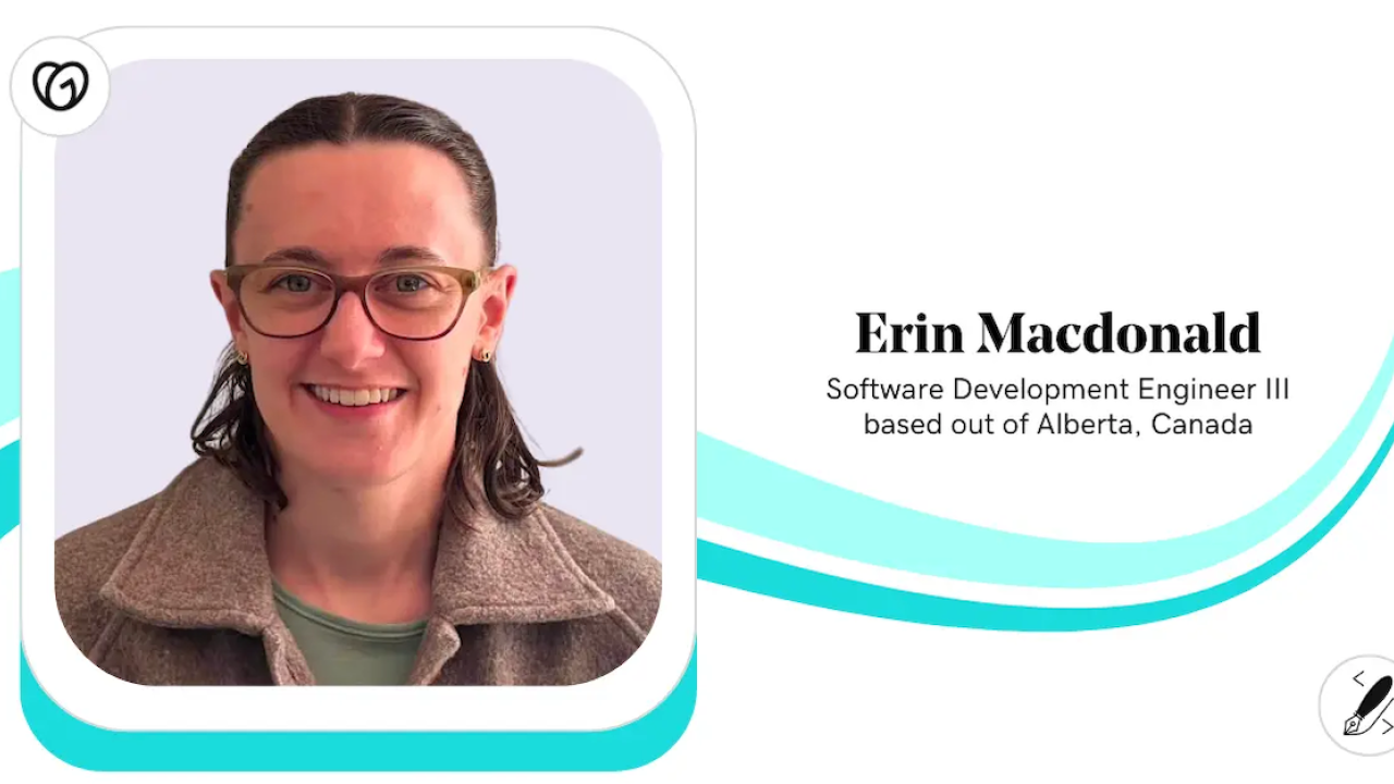 Erin Macdonald, Software Engineer, GoDaddy.