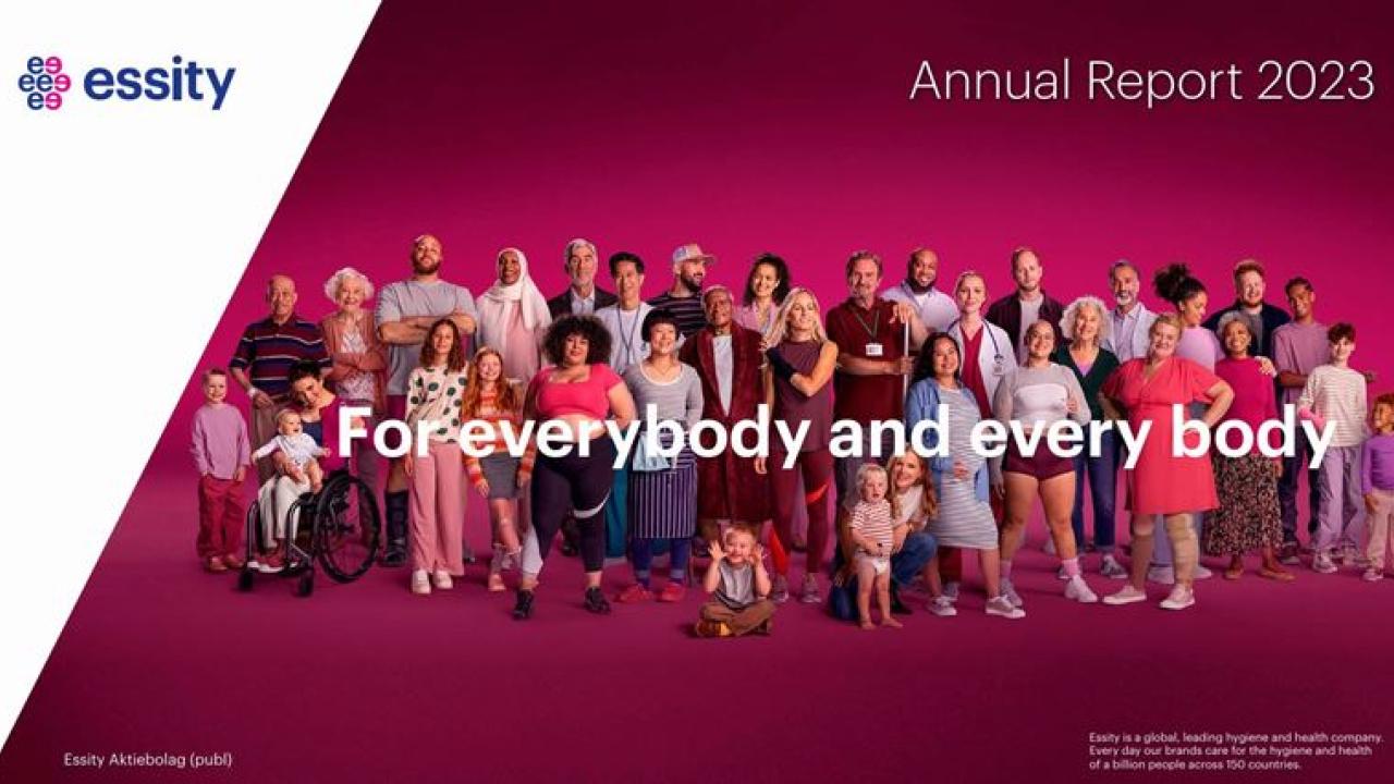 Essity Annual Report 2023: For everybody and every body.