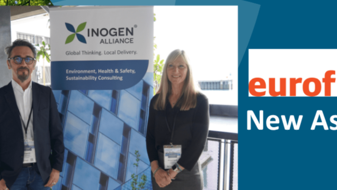 Eurofin representative posing with Inogen representative