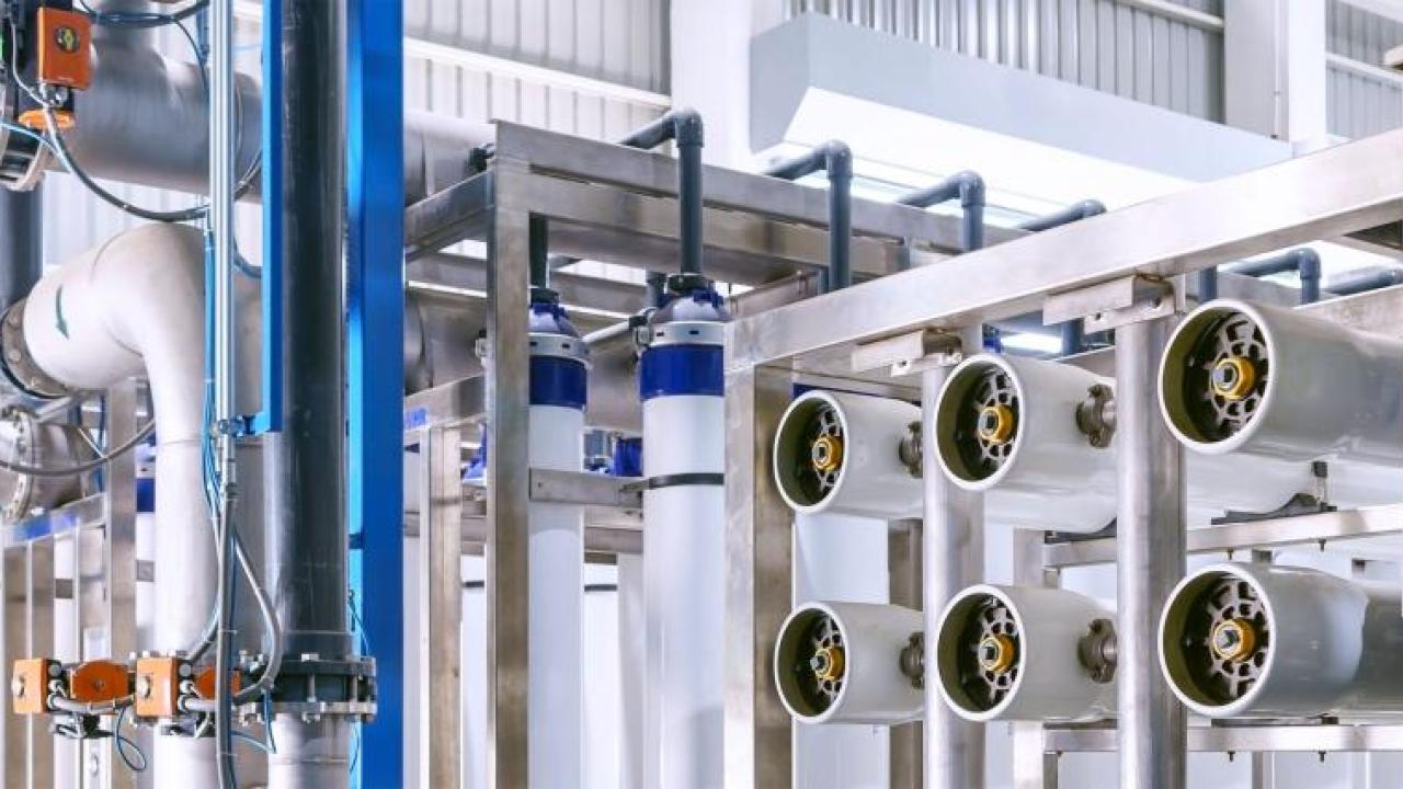 Inside a food manufacturing facility 