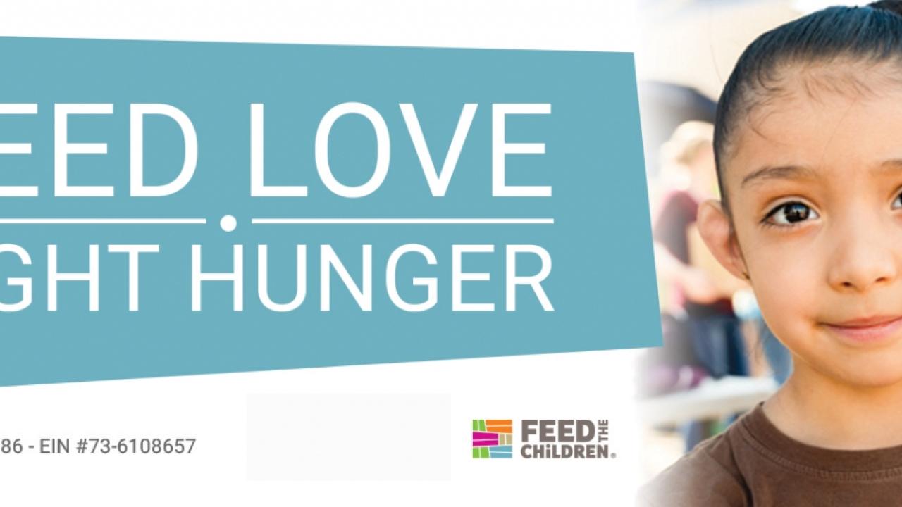image text: Feed Love Fight Hunger