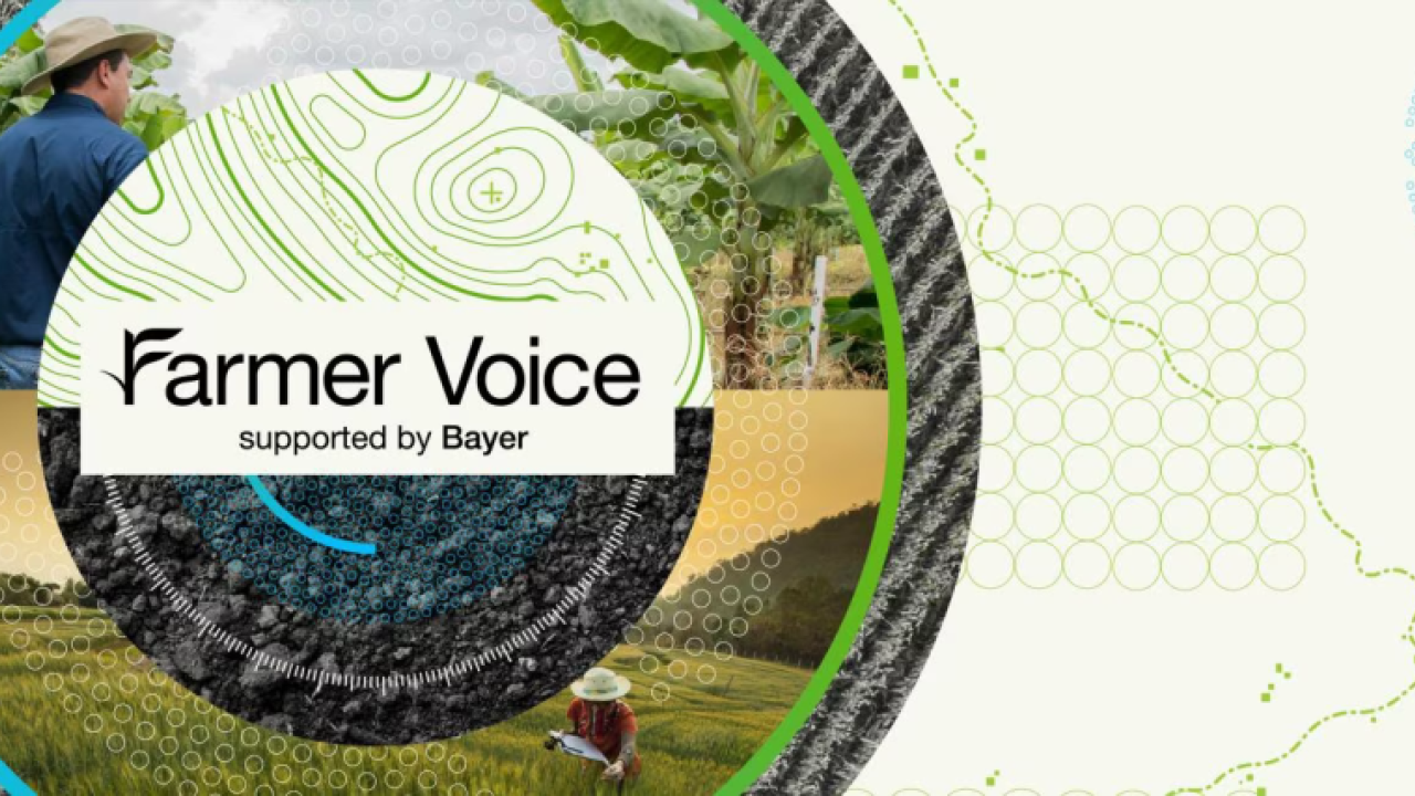 "Farmer voice supported by Bayer"