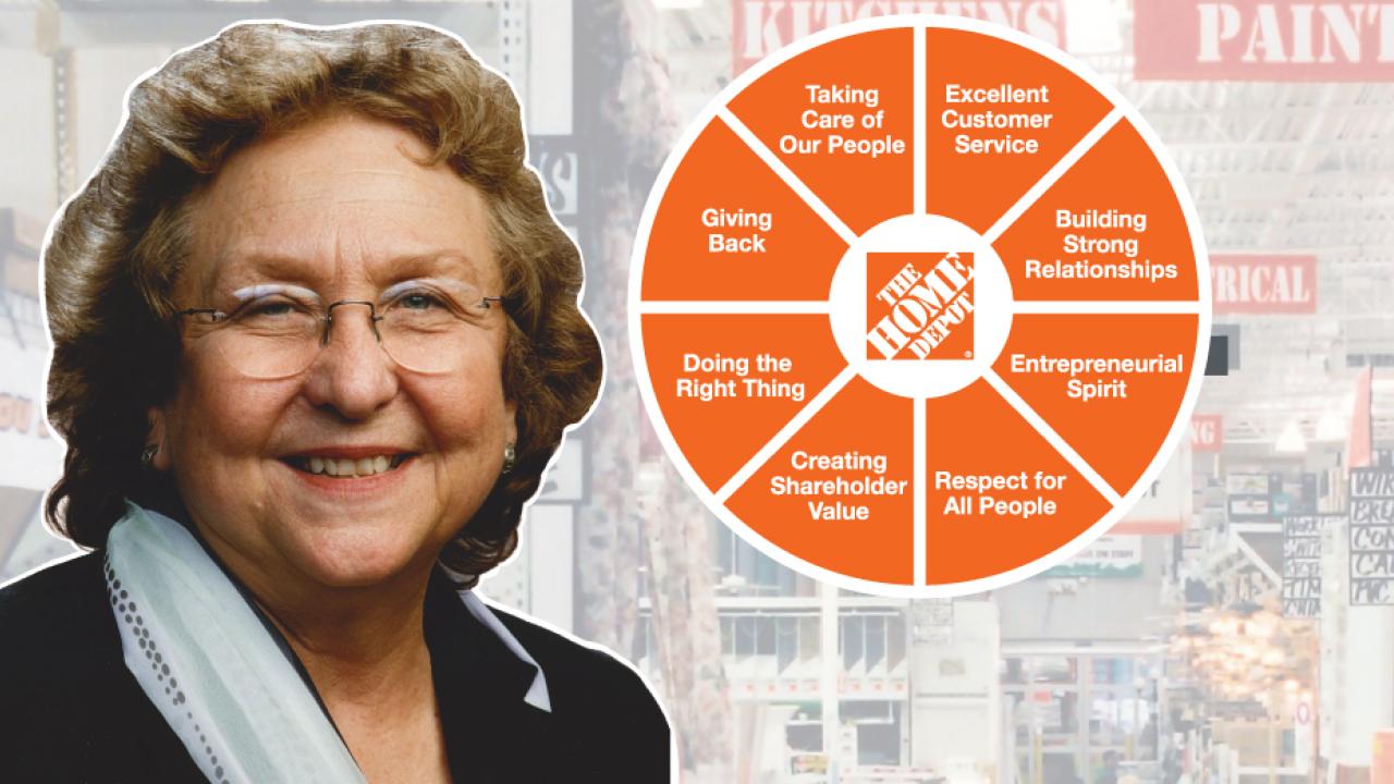 Photo of Faye Wilsone; The Home Depot.
