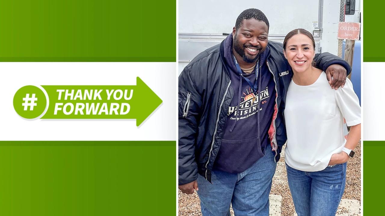 Thank you forward