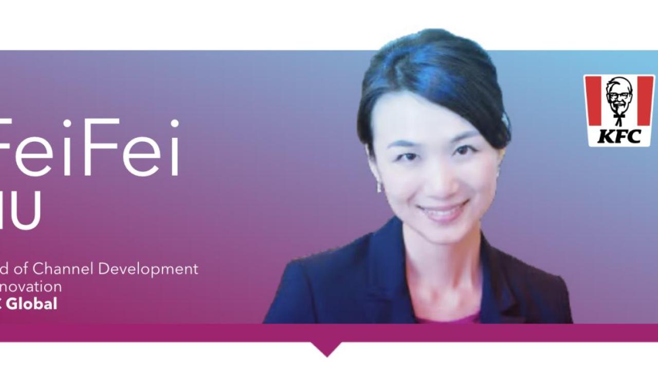 FeiFei Hu and KFC logo