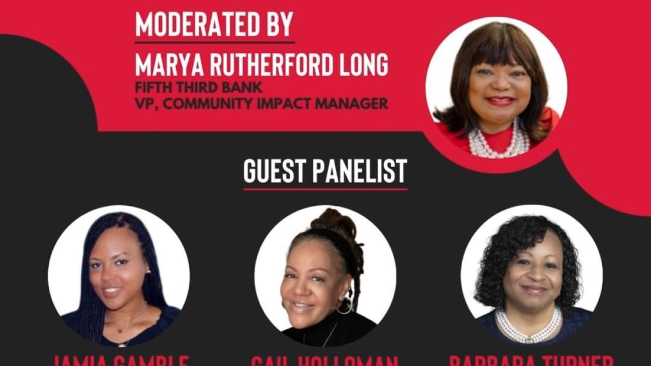 Wealth Building Wednesdays graphic with speaker headshots