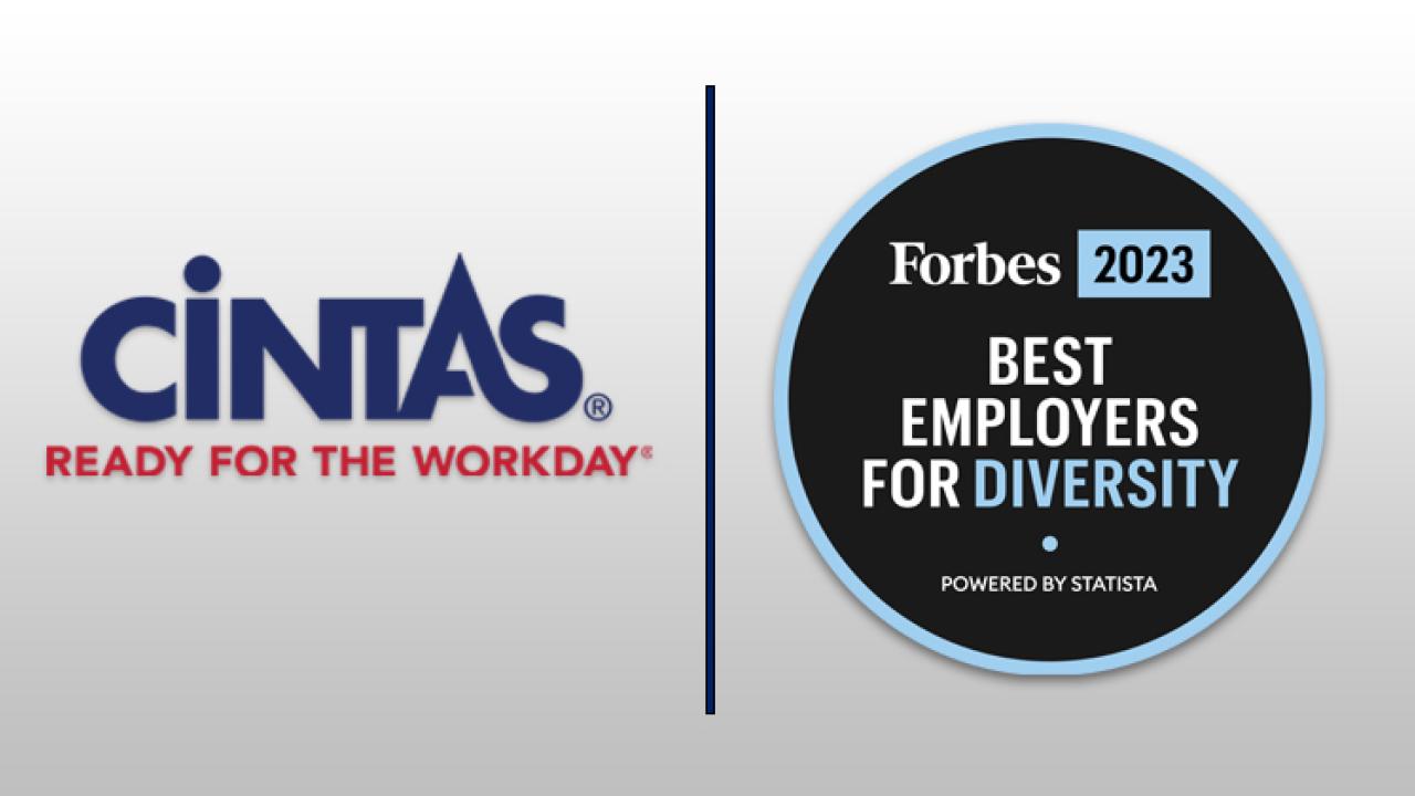 Cintas and Forbes logo