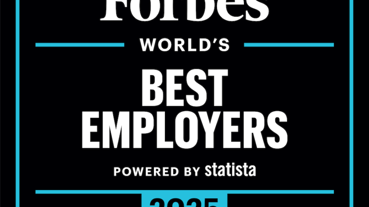 Forbes World's Best Employers 2025 logo
