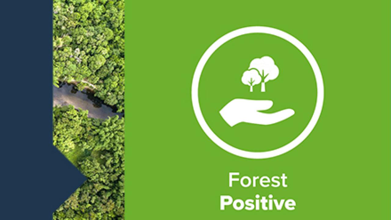"Forest Positive" logo
