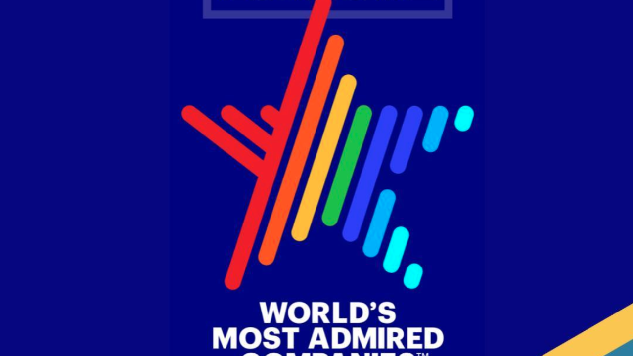 Fortune Magazine’s World’s Most Admired Companies badge