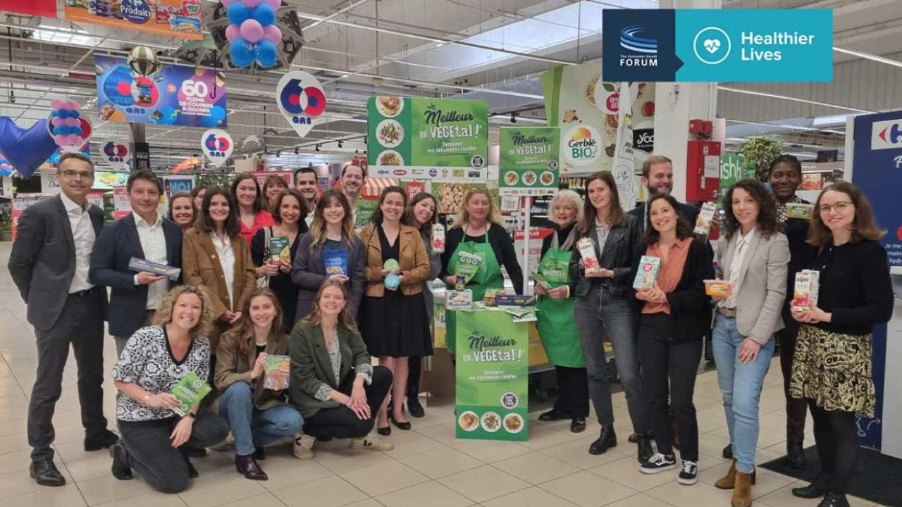 Group Photo At Carrefour Montesson 