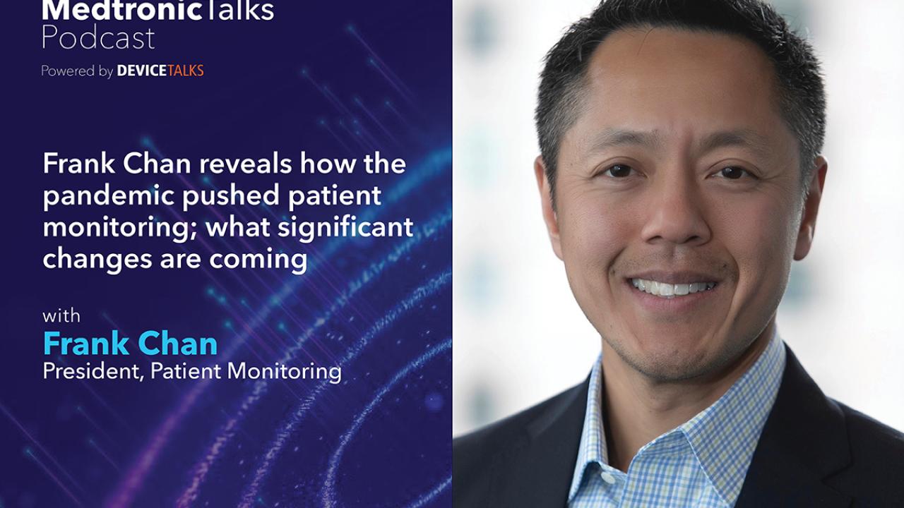 Frank Chan, President of Patient Monitoring