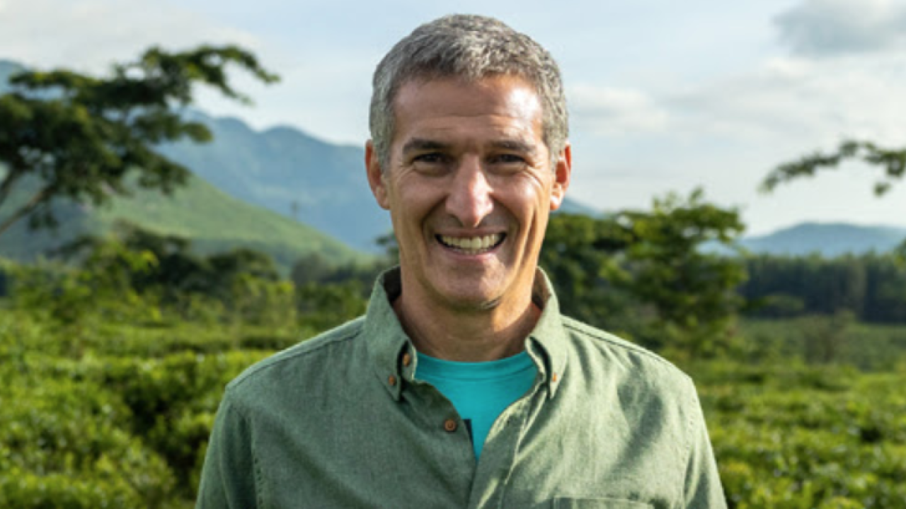 Seth Goldman visiting Just Ice Tea’s Fair Trade tea fields in Zambezia Province in Mozambique