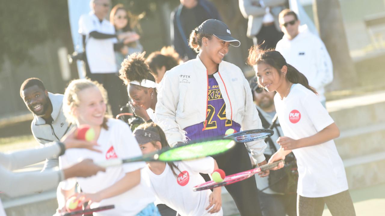 Play Academy with Naomi Osaka aims to change girls’ lives through play and sport. Photo Credit: Getty Images for Laureus