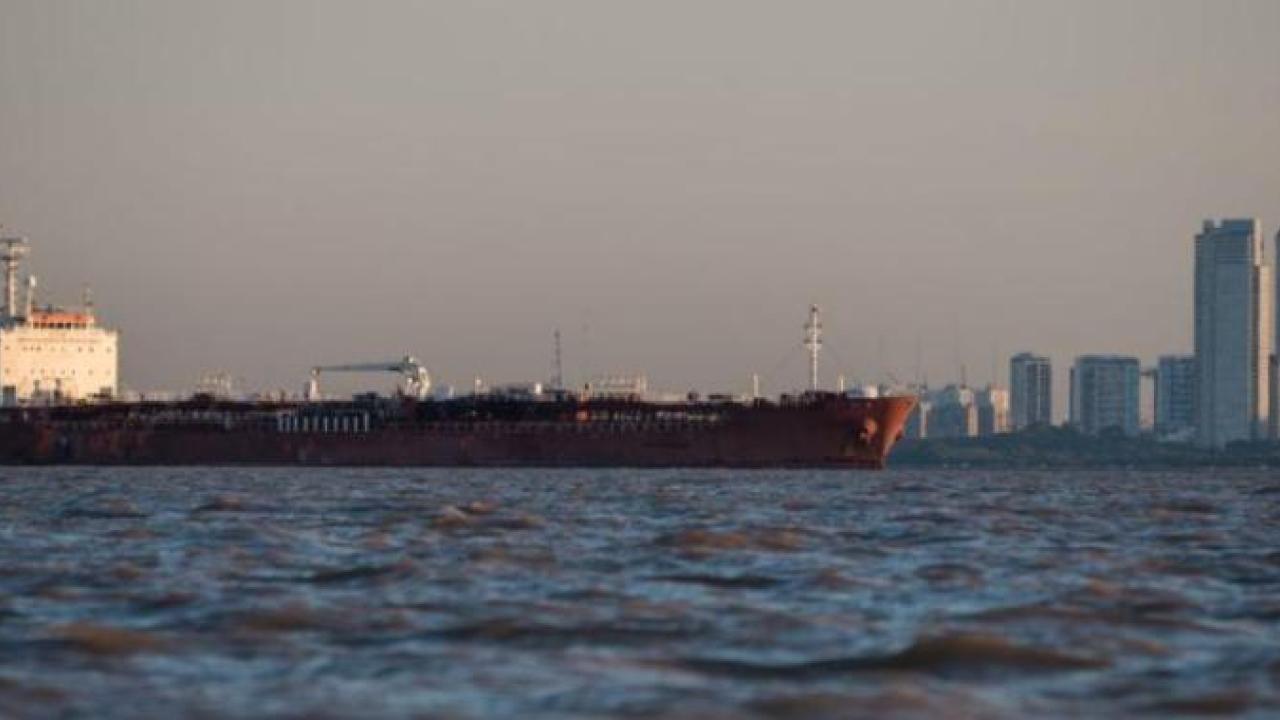 Container Shipping Boat