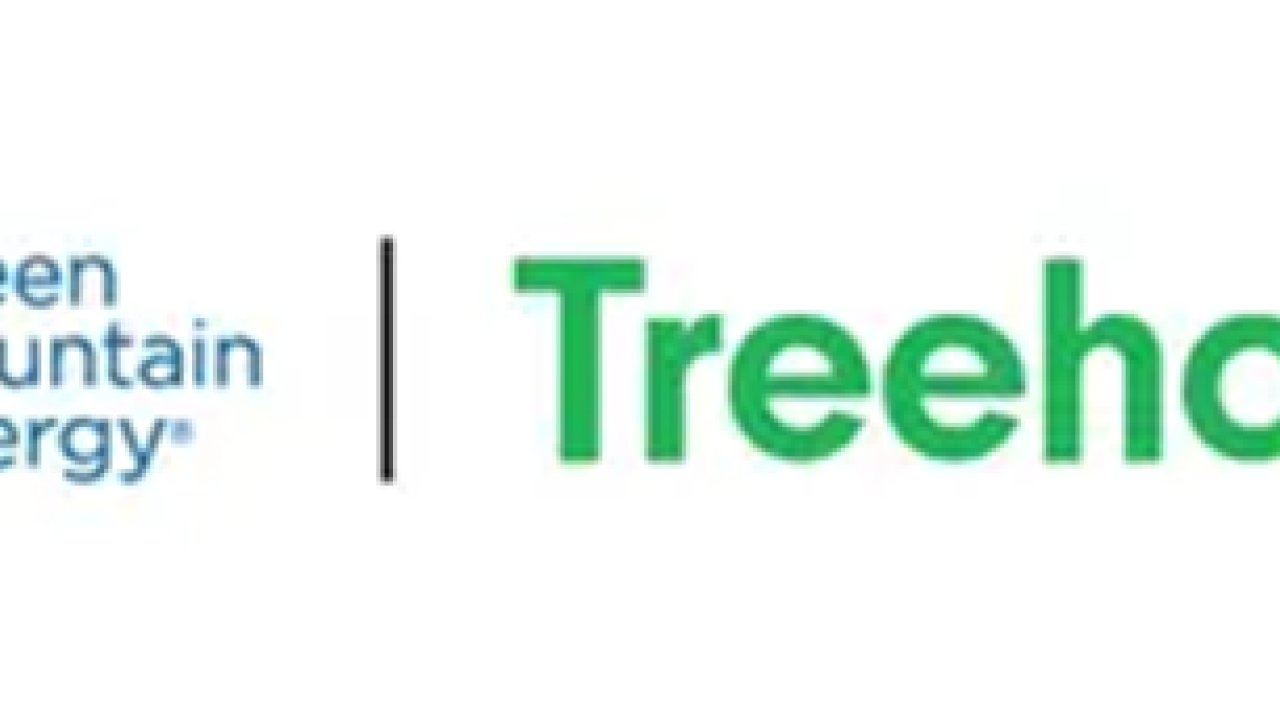 Green Mountain Energy and Treehouse Logo lockup