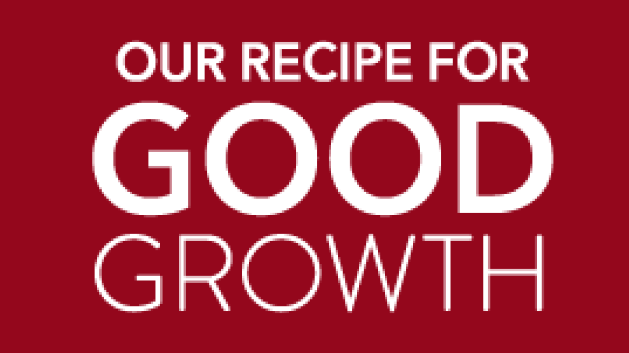 Our Recipe for Good Growth