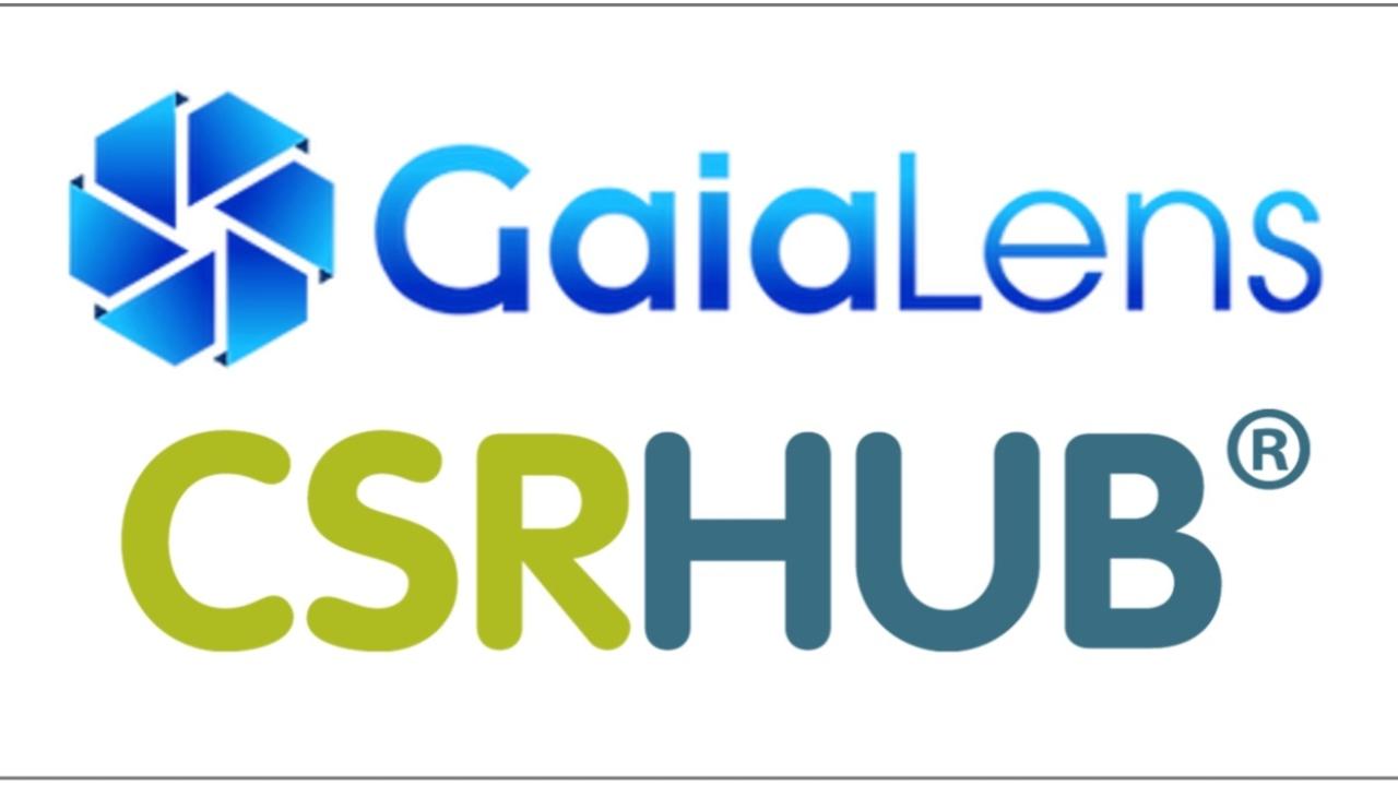 Gaialens and CSRHub Data Partnership