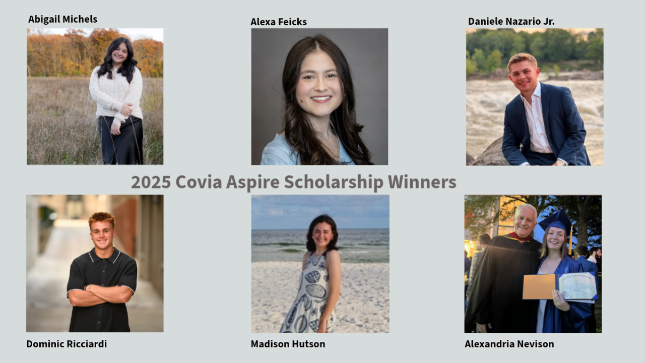 gallery image of "2025 Covia Aspire Scholarship Winners"