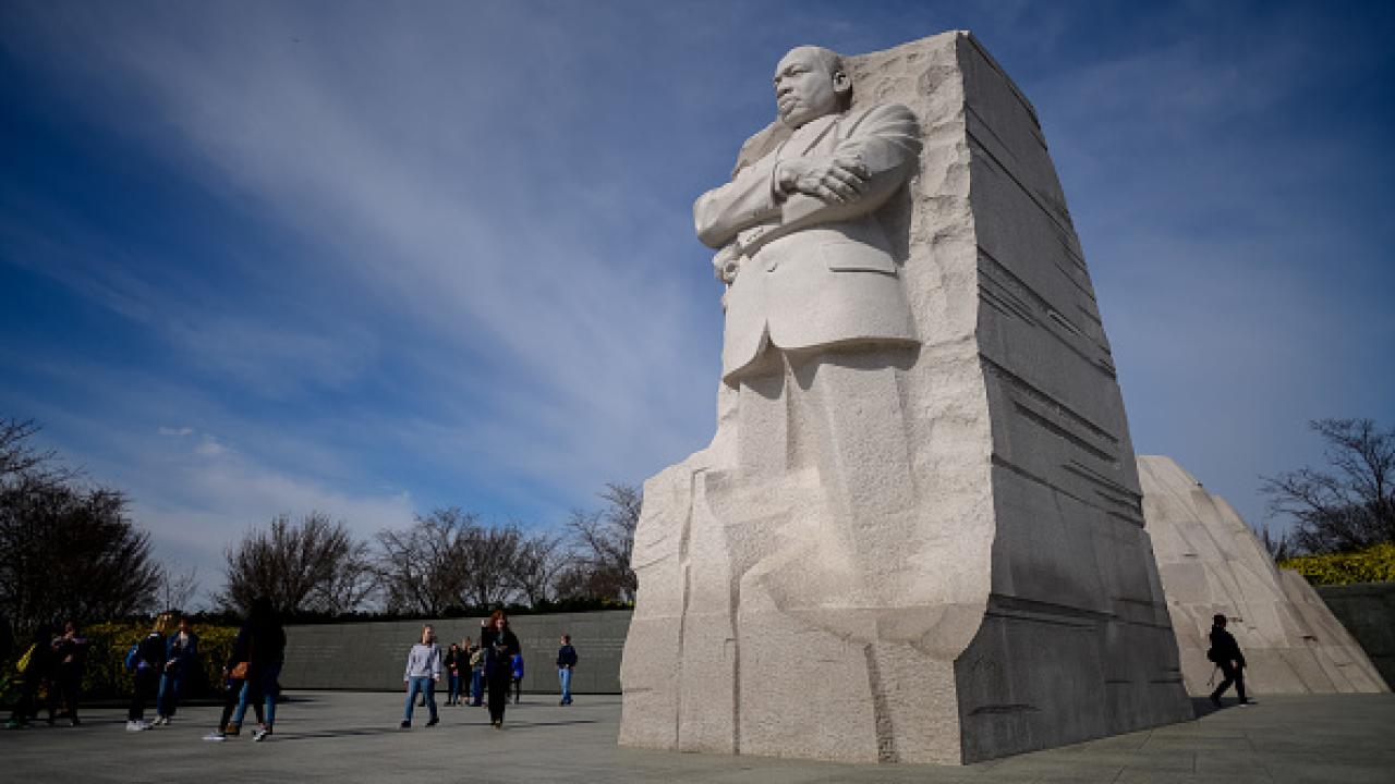 Statue of Dr. Martin Luther King Jr.