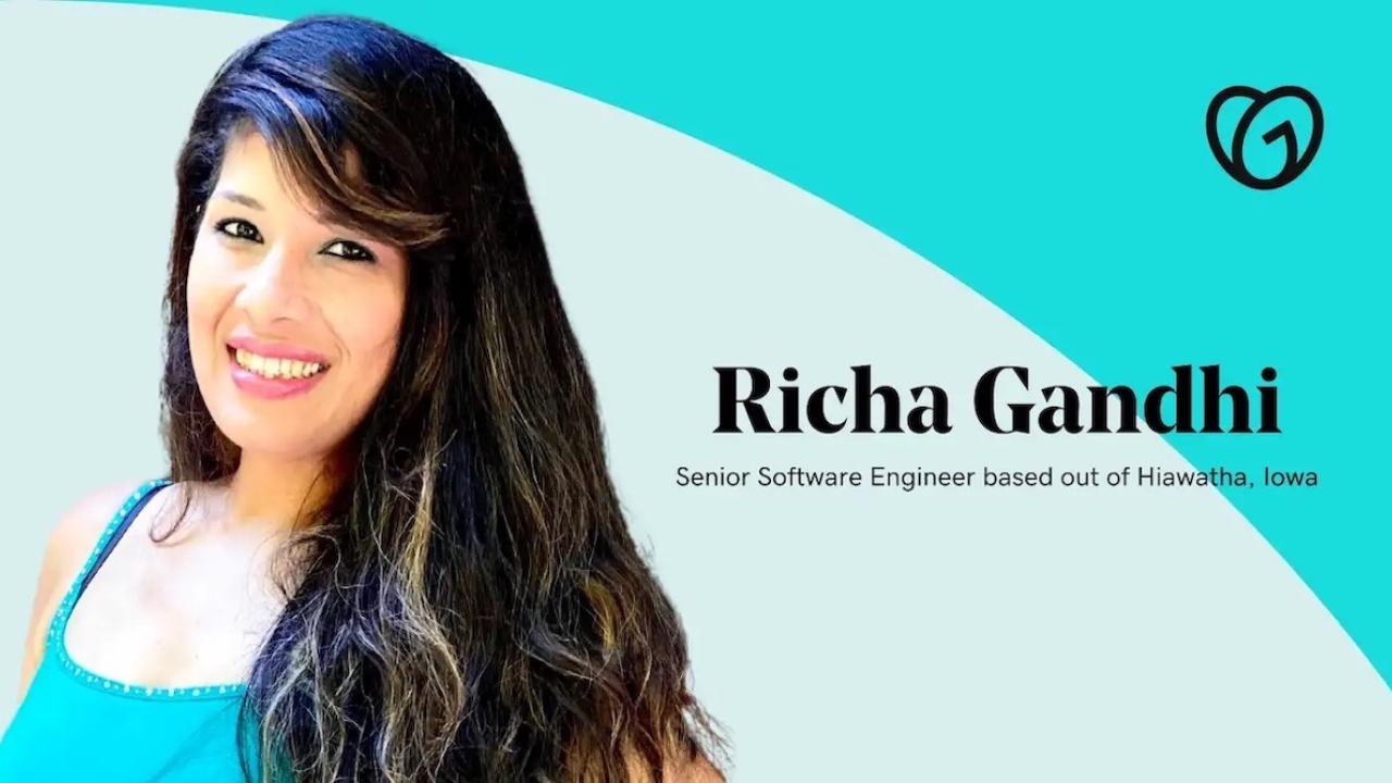Photo of Richa Gandhi, Senior Software Engineer at GoDaddy.