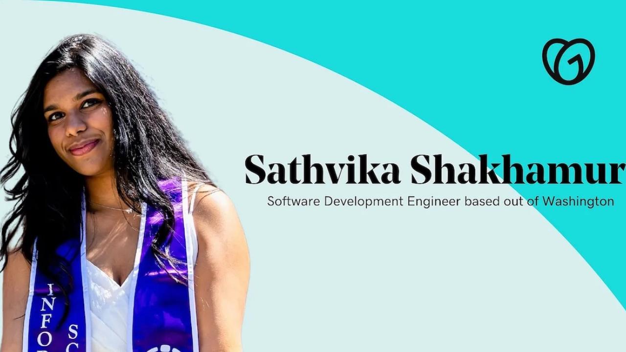 Sathvika Shakhamuri; GoDaddy Software Developer.