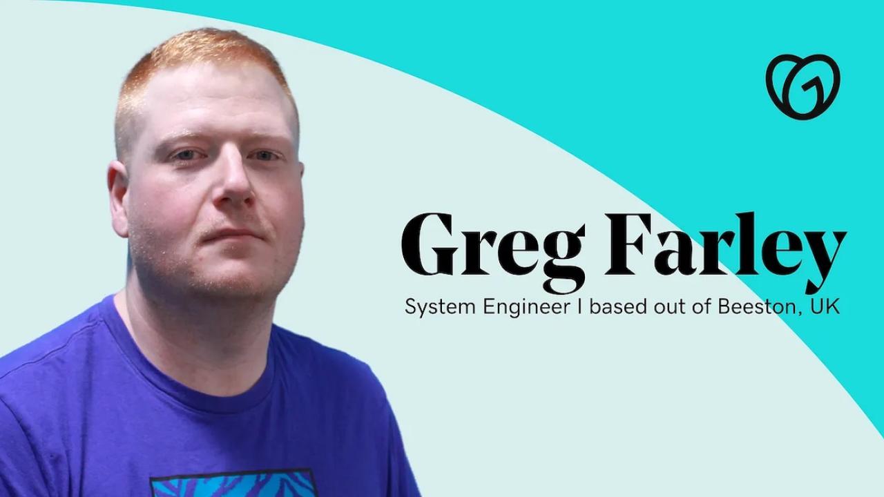 Greg Farley, System Engineer GoDaddy.