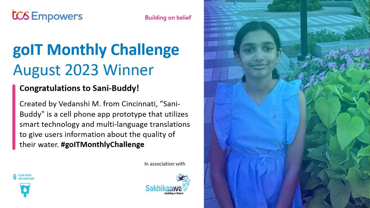 goIT Monthly Challenge August 2023 Winner