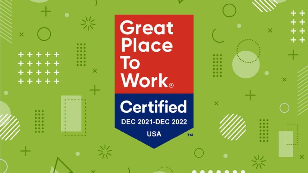 Great Place To Work Certified