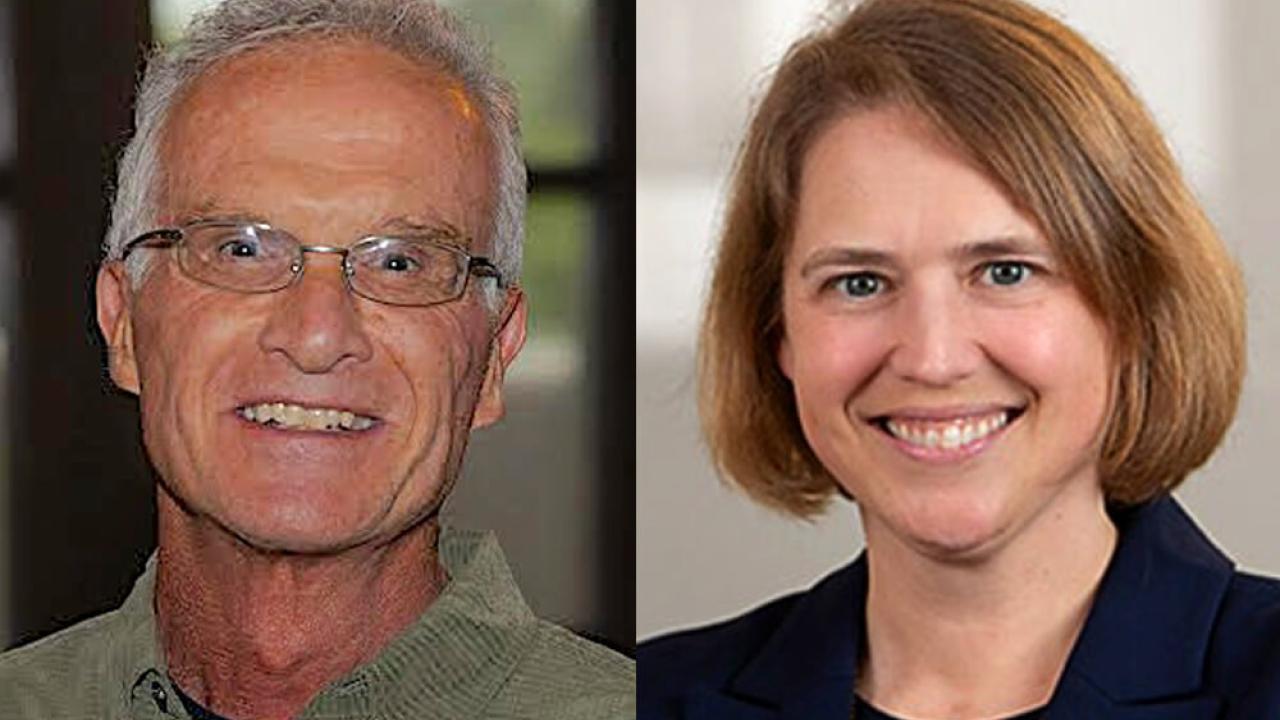 Cliff Feigenbaum of GreenMoney and Marian Macindoe of Parnassus