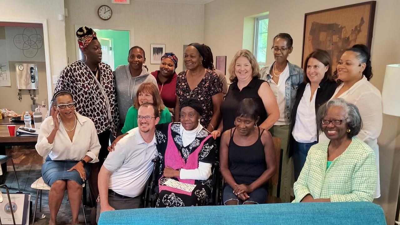 Green Team of English Avenue with Drawdown Georgia Funders