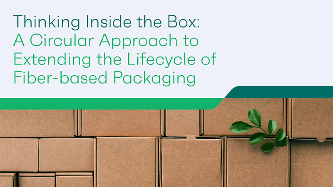 "Thinking Inside the Box: A Circular Approach to Extending the Lifecycle of Fiber-based Packaging"