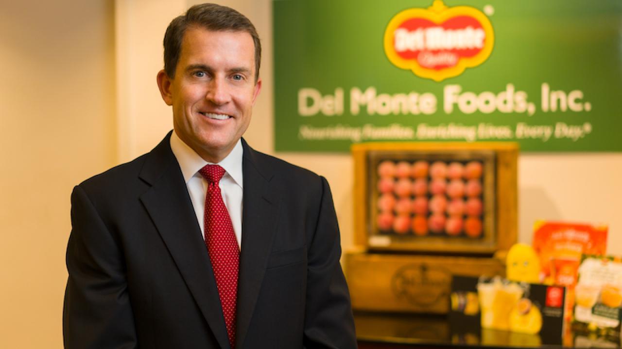 Photo: Greg Longstreet, President and CEO of Del Monte Foods, Inc.