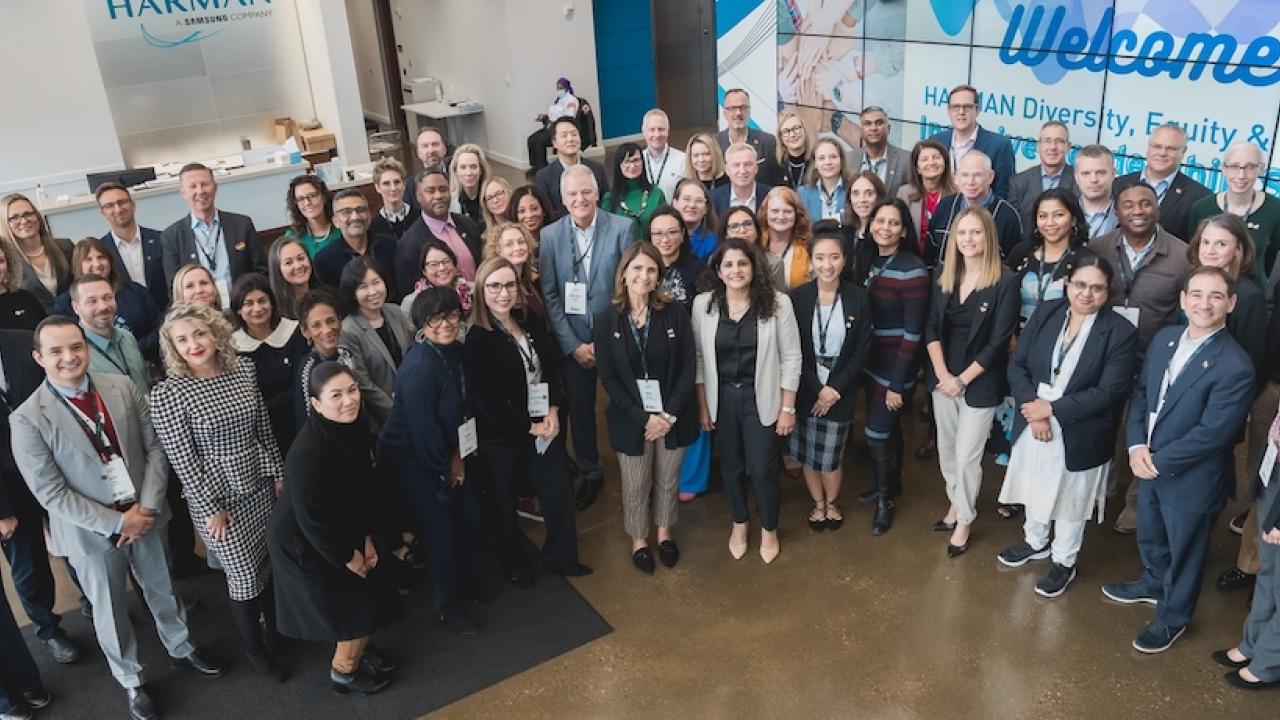 HARMAN Employees Group Photo.