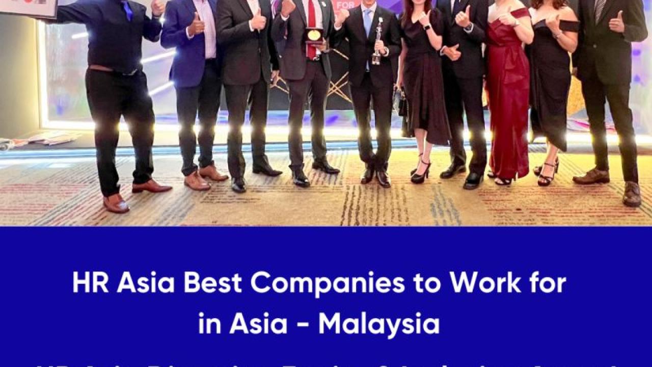 HR Asia Best Companies to Work for in Asia - Malayisa, HR Asia Diversity, Equity & Inclusion Award