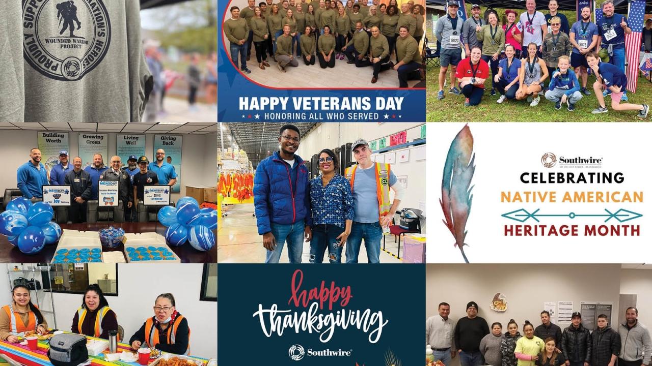 Southwire employee collage