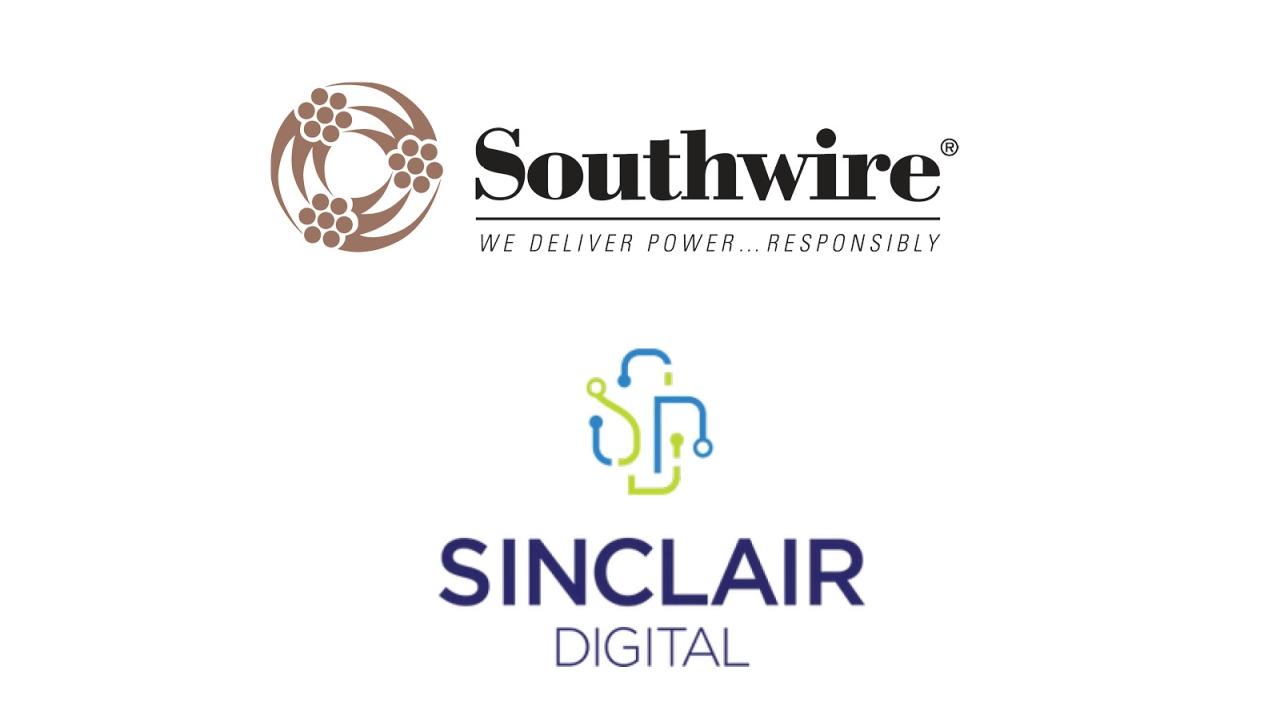 Southwire and Sinclair Digital logos