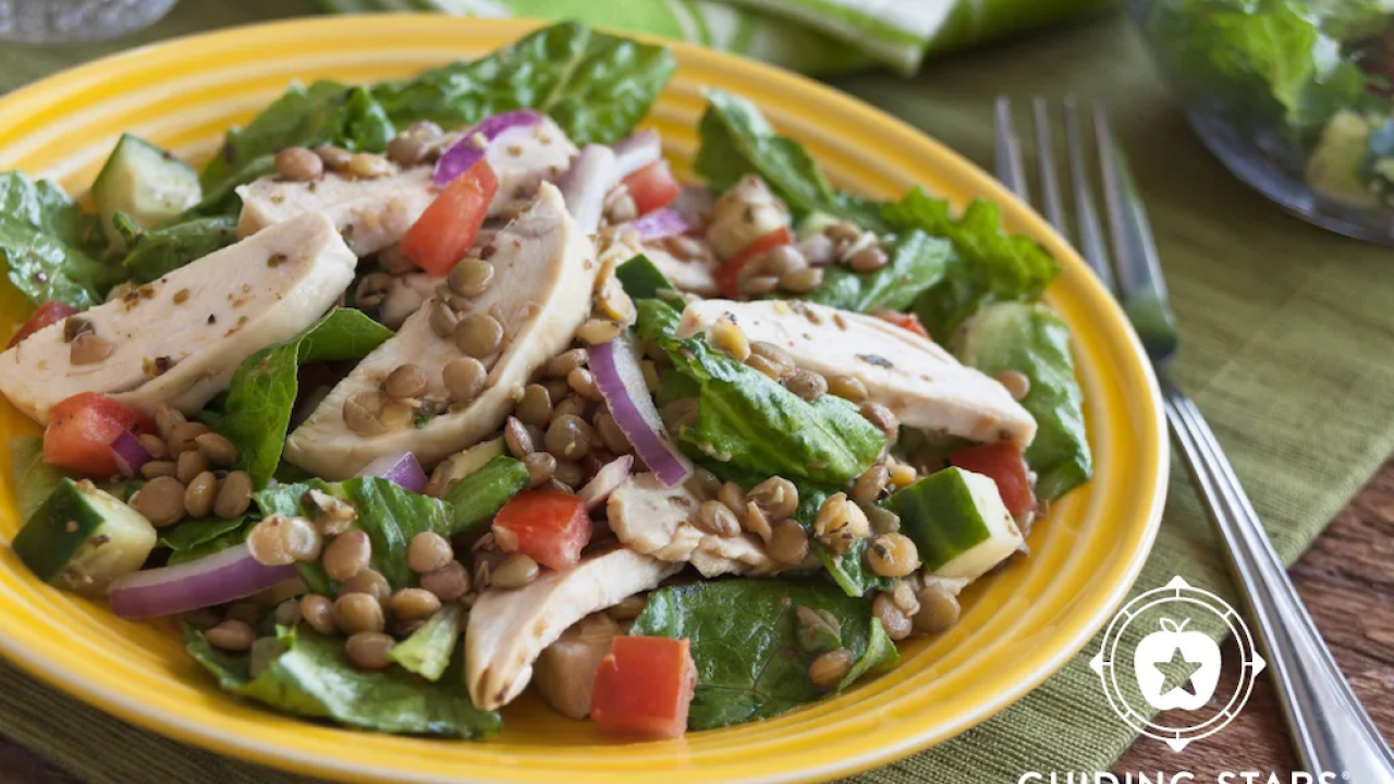 Mediterranean Chicken Salad – 2 Guiding Stars