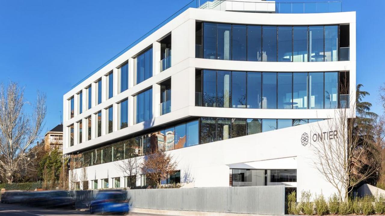 Modern office building