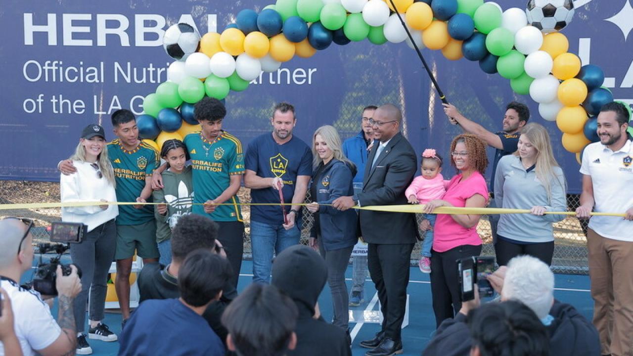 Ribbon cutting