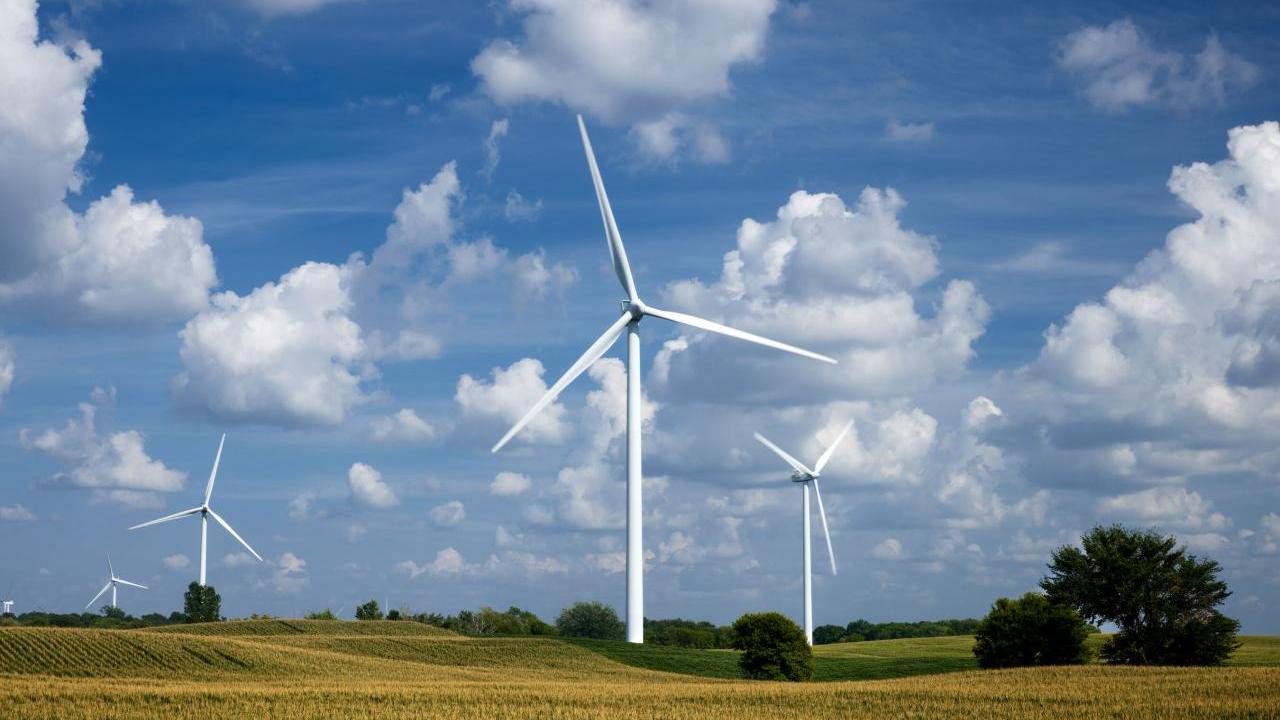 wind turbines