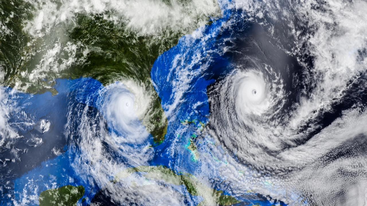 hurricane weather system