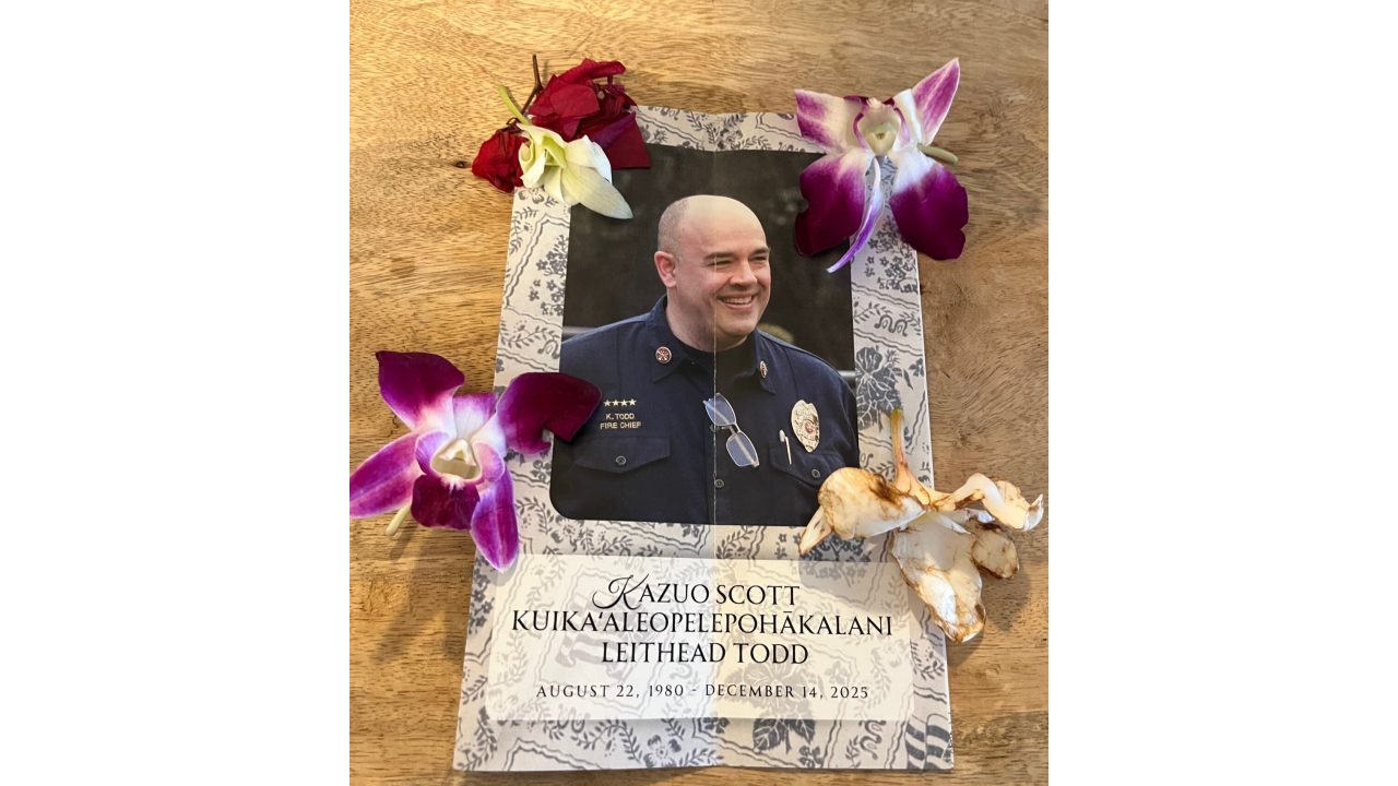 Hawaii County Fire Chief Kazuo Todd