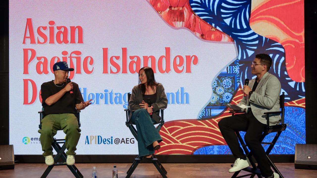 The panelists shared how their cultural identities, professional experiences, and creative vision have shaped their successful careers.