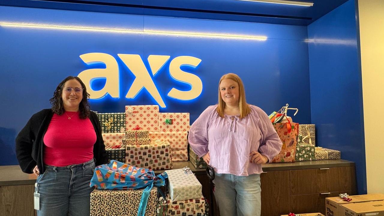 AXS hosted a toy drive this holiday season.
