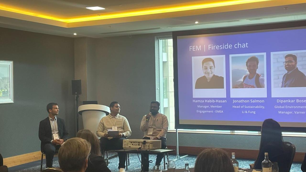 SAC Fireside chat at the Textile Exchange Conference 2023