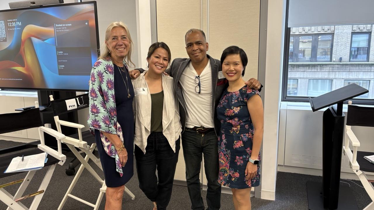 Cascale's Joleen Ong (second from left) at the SLCP Stakeholder Meeting