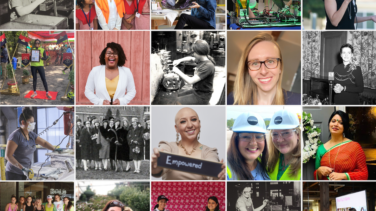 Collage of Kohler women