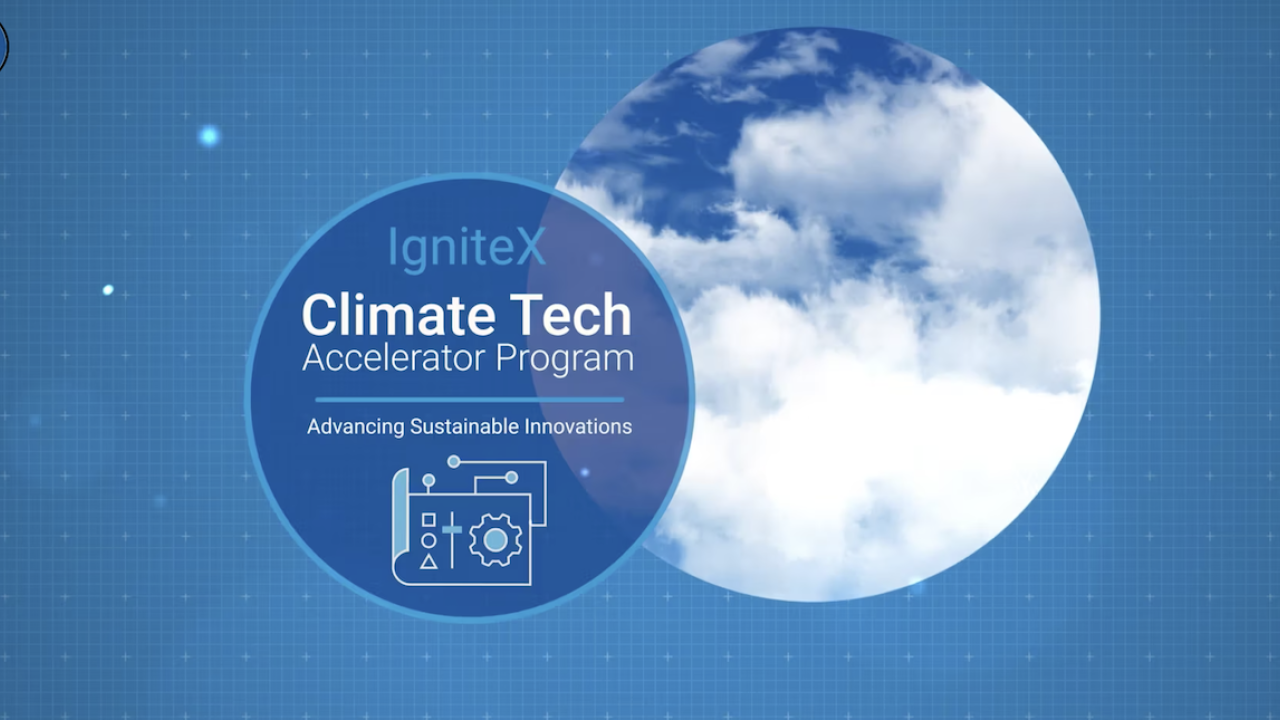 Black & Veatch IgniteX Climate Tech Accelerator program logo.