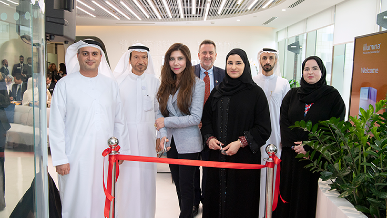 Illumina team opening new Dubai center.